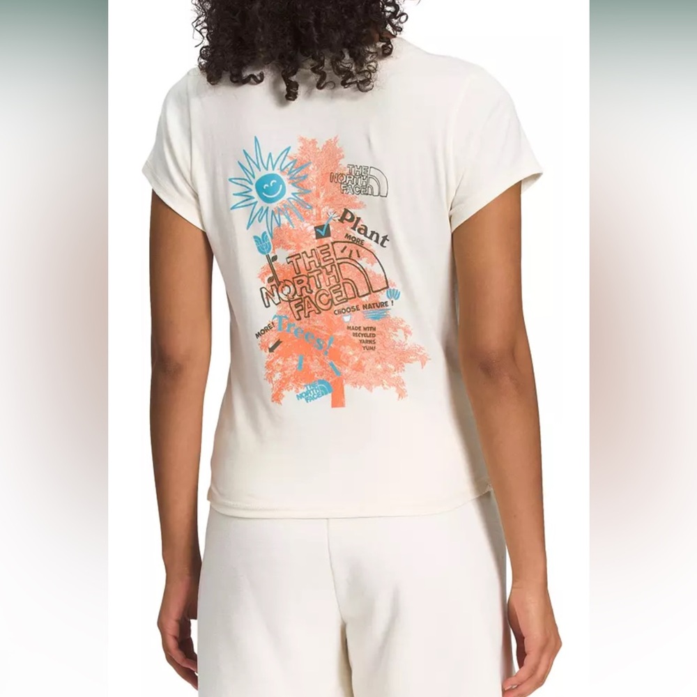 North Face Earth Day Cotton T-shirt 
Size: Small Slim Fit